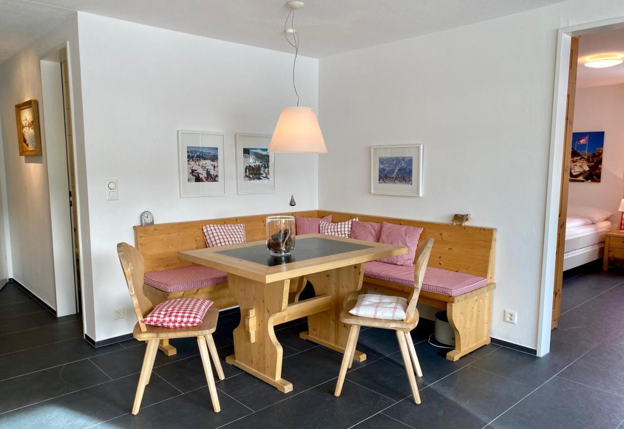 Zuhause In Den Alpen Ihre Ferienwohnung Mit Hallenbad Und Sauna Lenzerheide Bagian luar foto