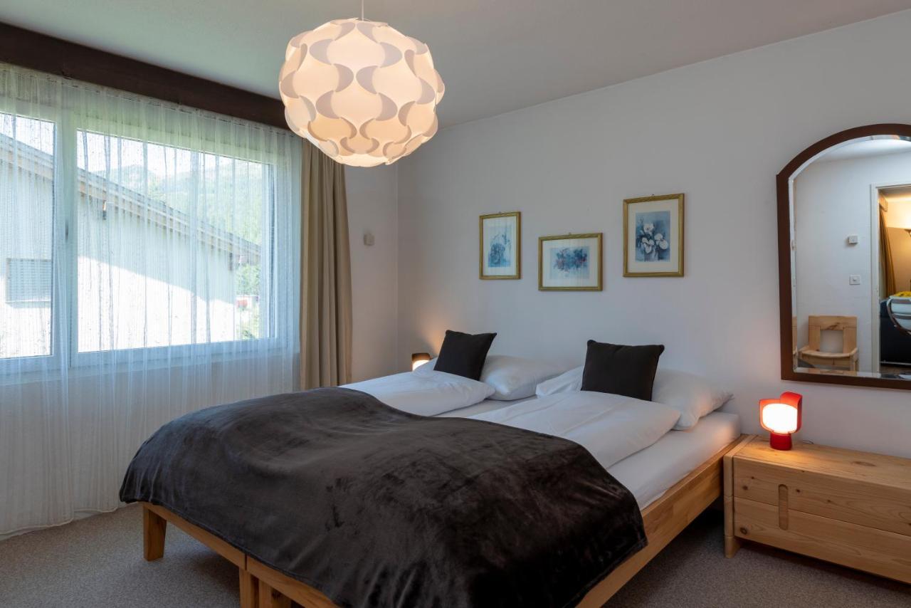 Zuhause In Den Alpen Ihre Ferienwohnung Mit Hallenbad Und Sauna Lenzerheide Bagian luar foto
